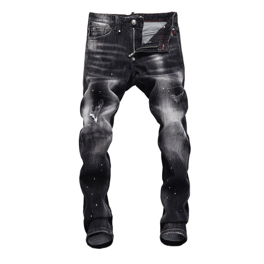 PP Jeans Ripped Black
