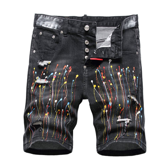 DSQ2 Short Jeans Ripped