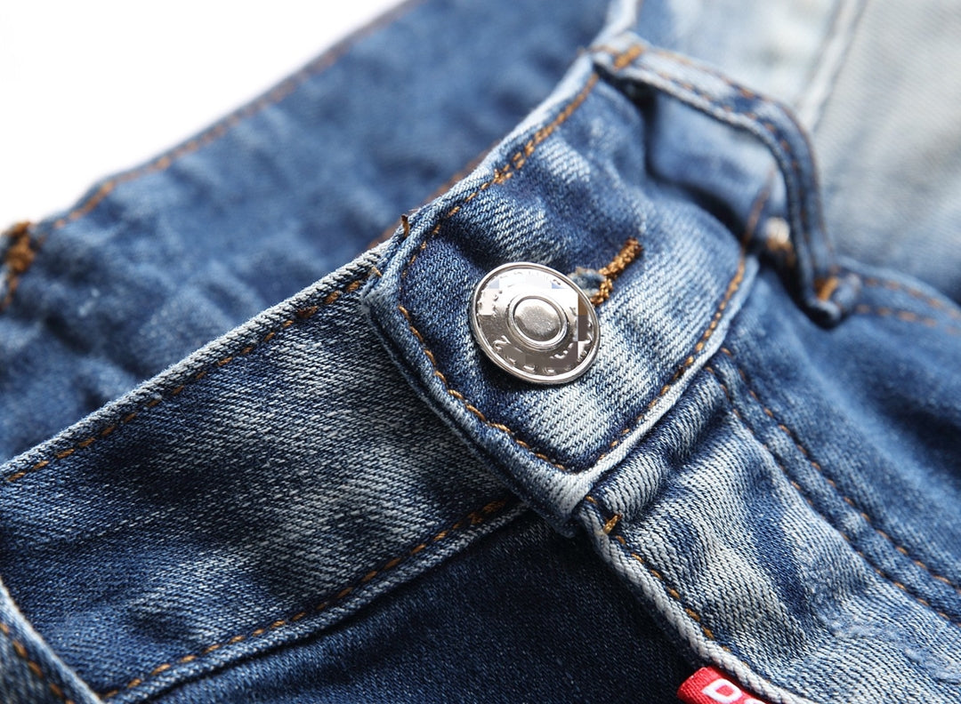 DSQ2 Short Jeans Ripped