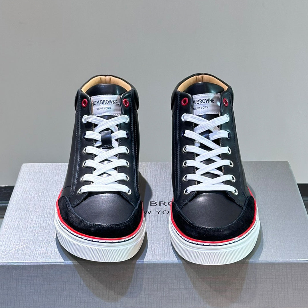 High Top Casual Leather shoes