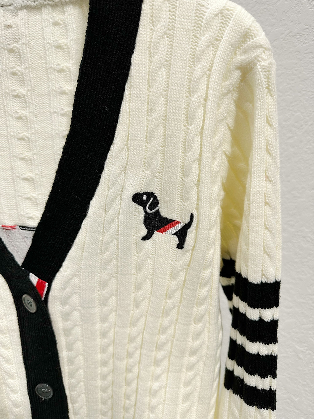 4 Bars Puppy Cardigan