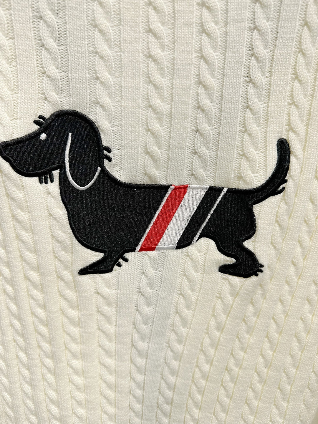 4 Bars Puppy Cardigan