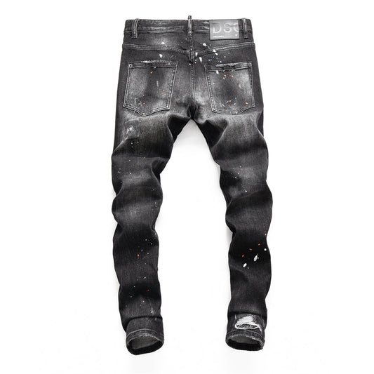 DSQ2 Jeans Ripped Black