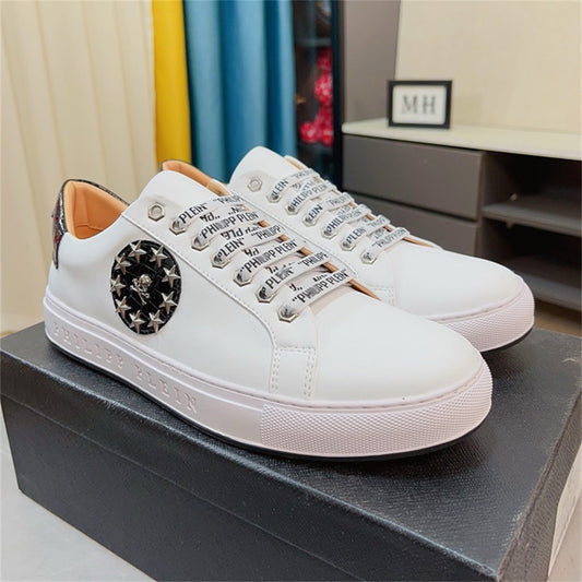 PP Casual Fashion Skull Sneakers