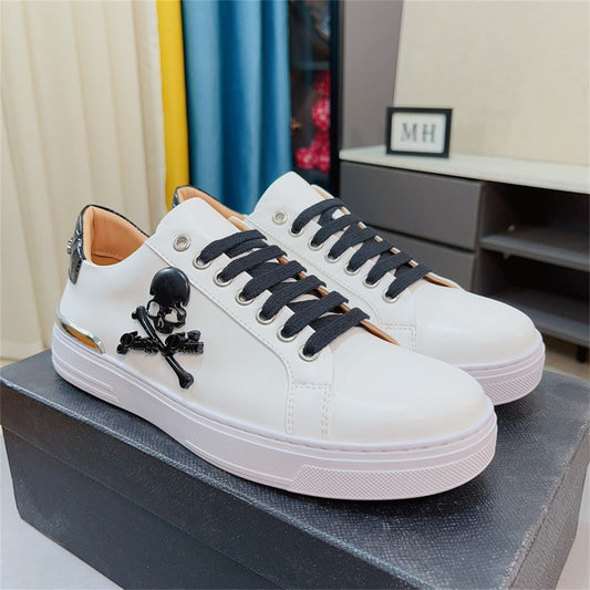 PP Casual Fashion Skull Sneakers