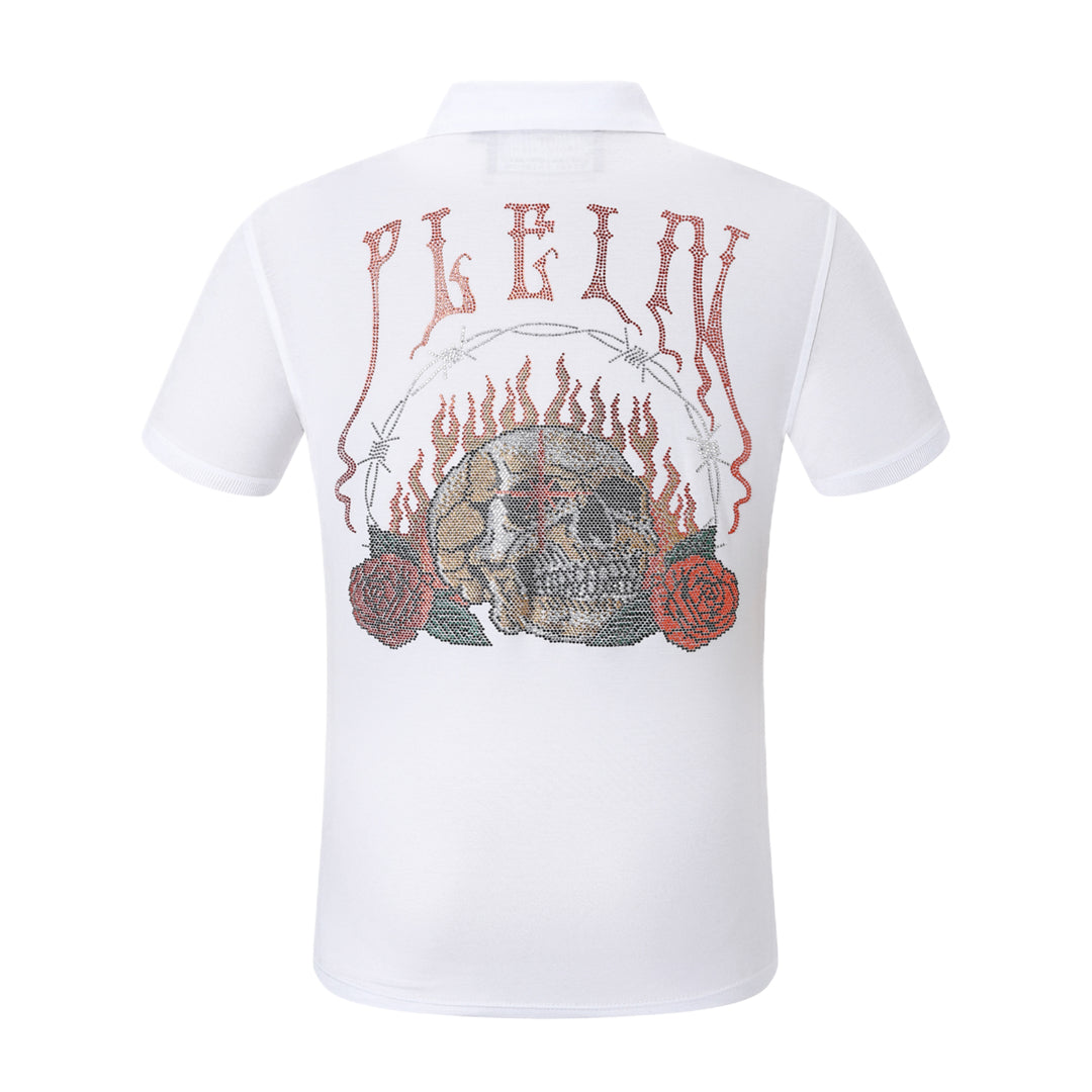 New Polo shirt Crystal Skull