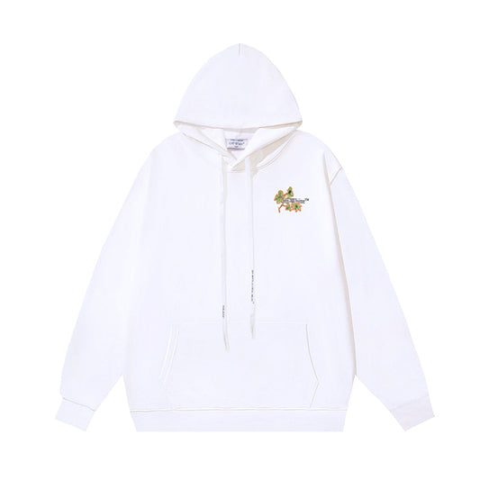 OFF Logo Print Hoodie