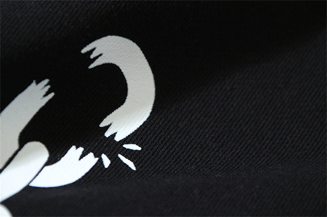 OFF Logo Print Hoodie Jacket