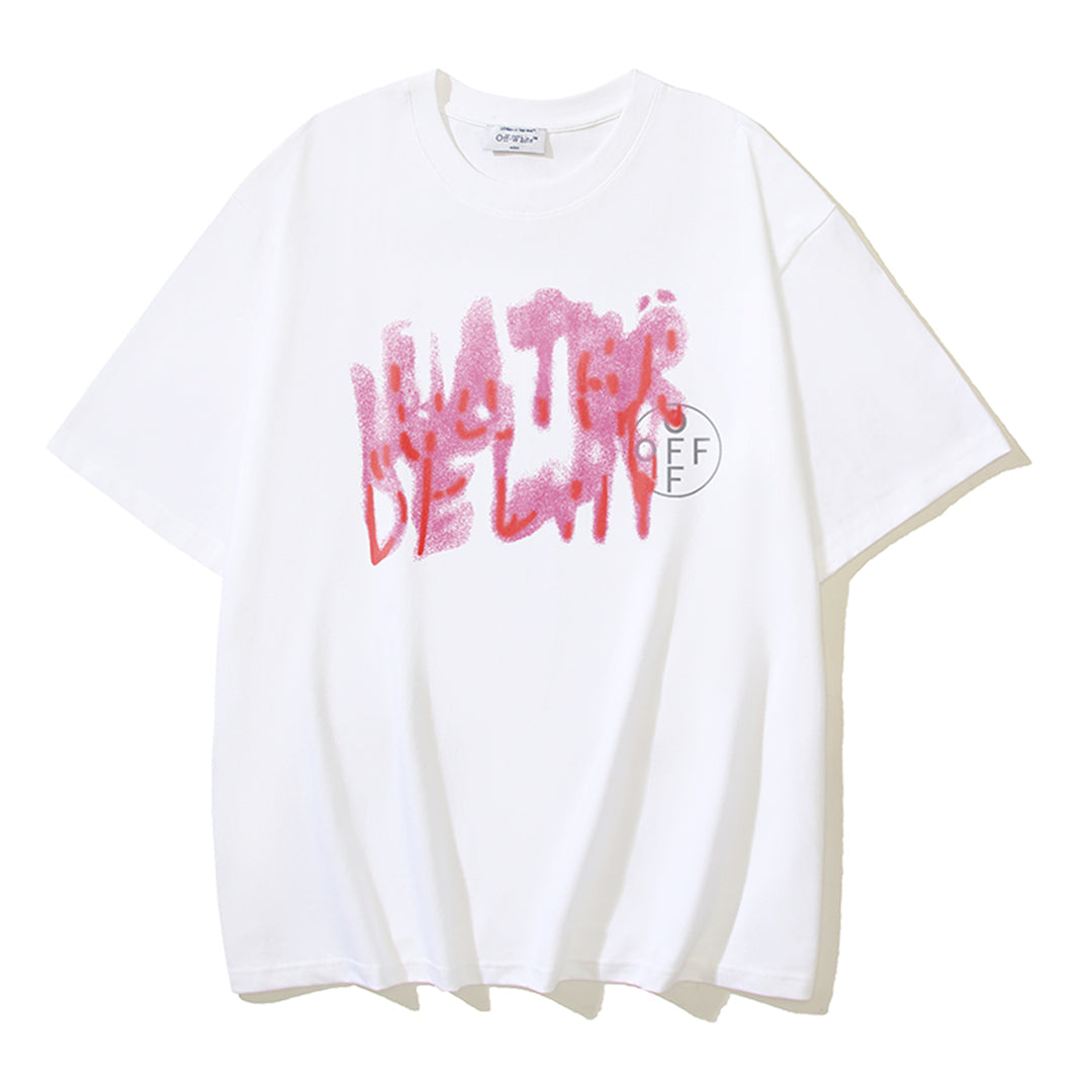 2025 Graffiti Print T-shirt