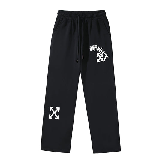 OFF Logo Print Sweatpants