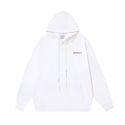 OFF Logo Print Hoodie