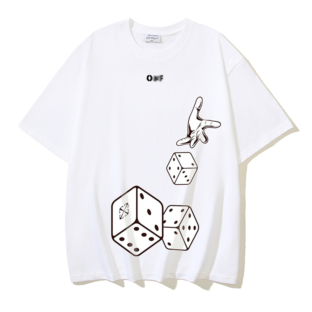 2025 Dice Print T-shirt