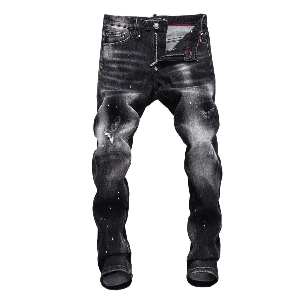 New Jeans Ripped Black