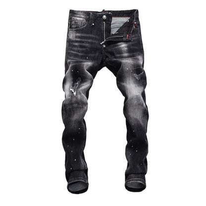 New Jeans Ripped Black
