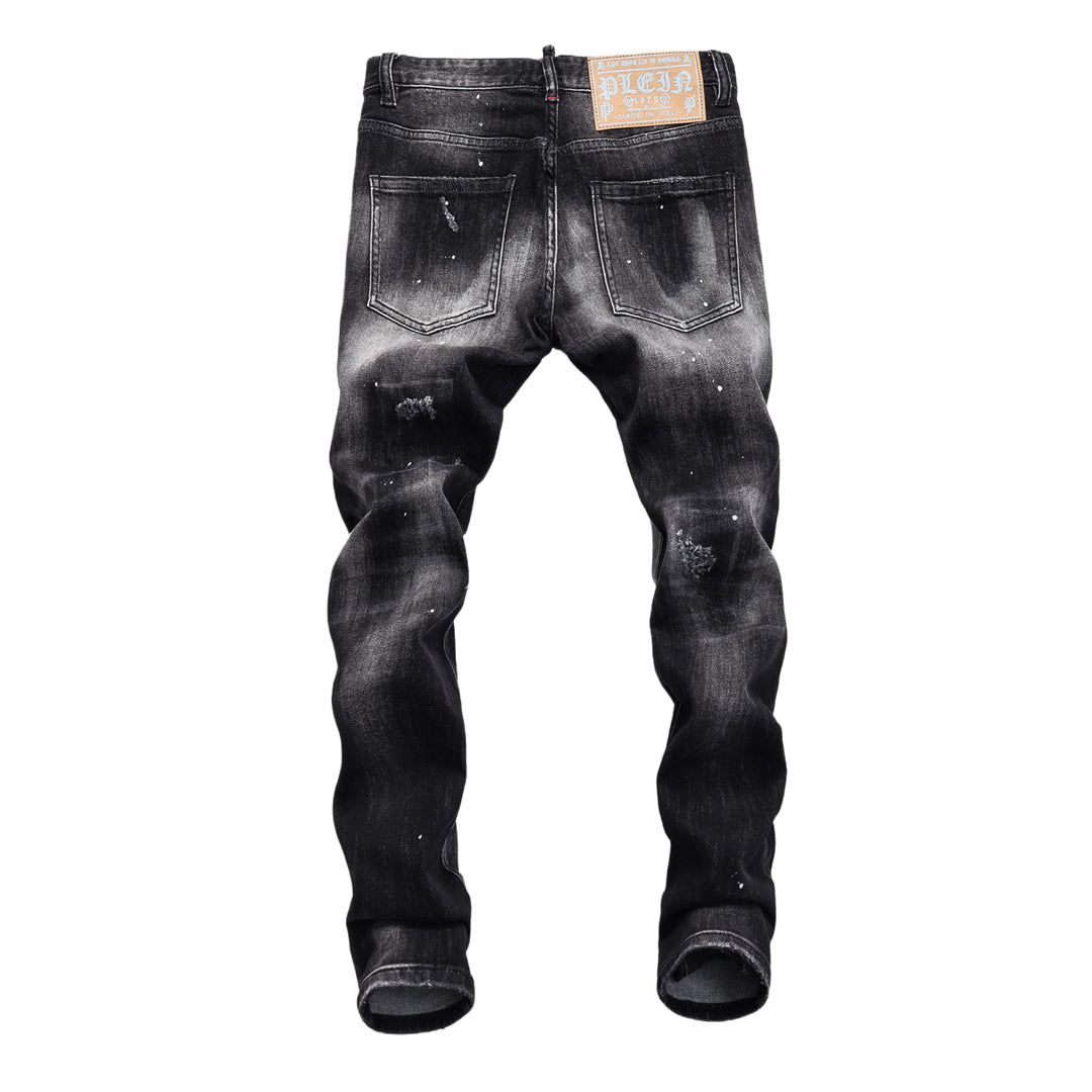 New Jeans Ripped Black