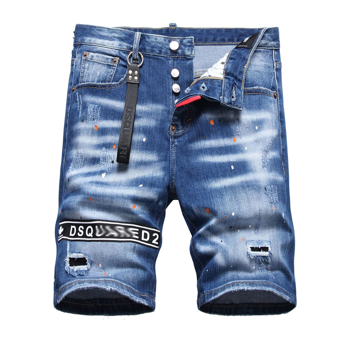 DSQ2 Short Jeans Ripped