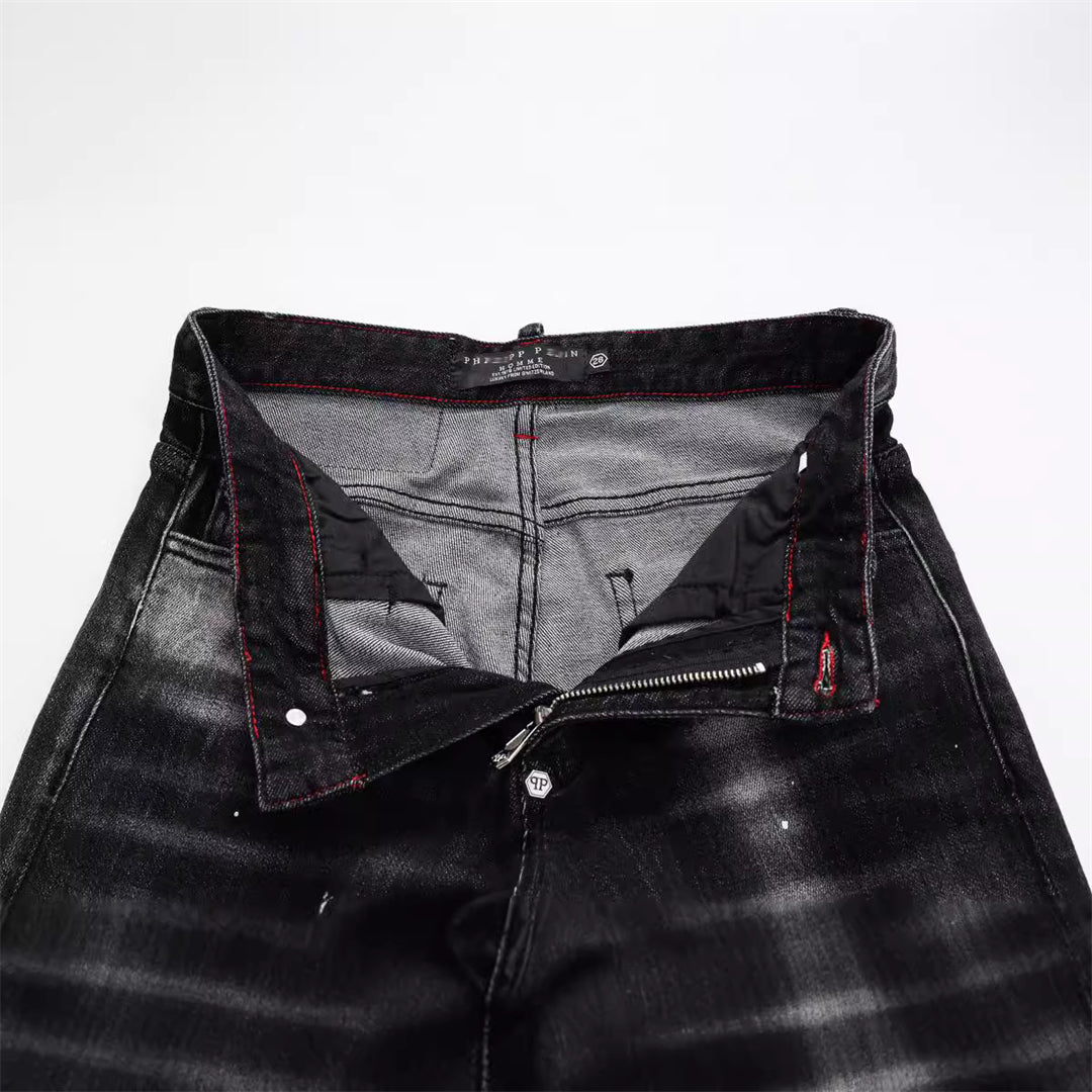 New Jeans Ripped Black