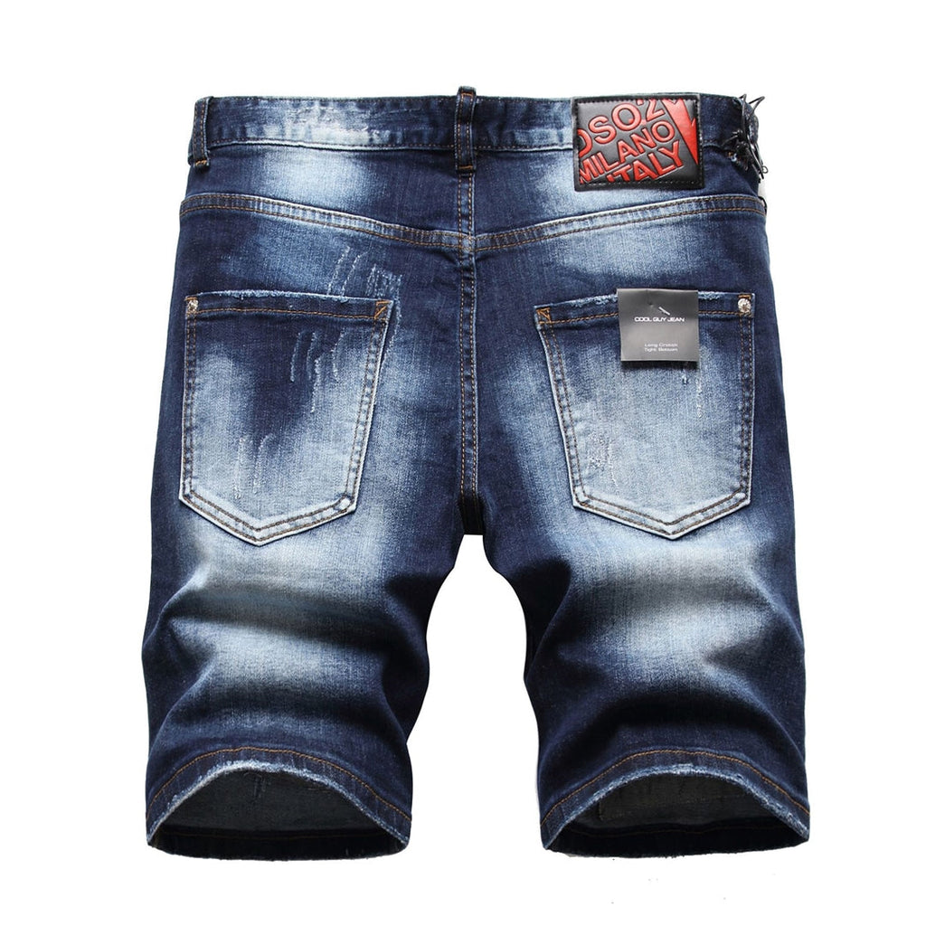 DSQ2 Short Jeans Ripped