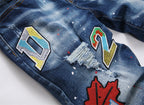 DSQ2 Short Jeans Ripped