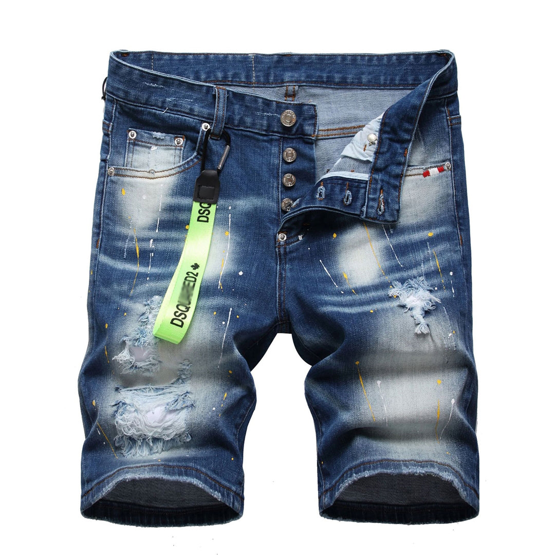 DSQ2 Short Jeans Ripped