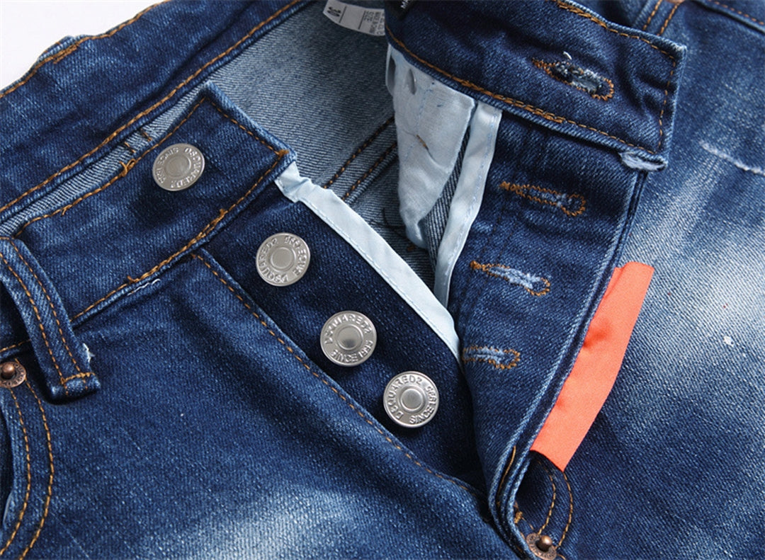 DSQ2 Short Jeans Ripped