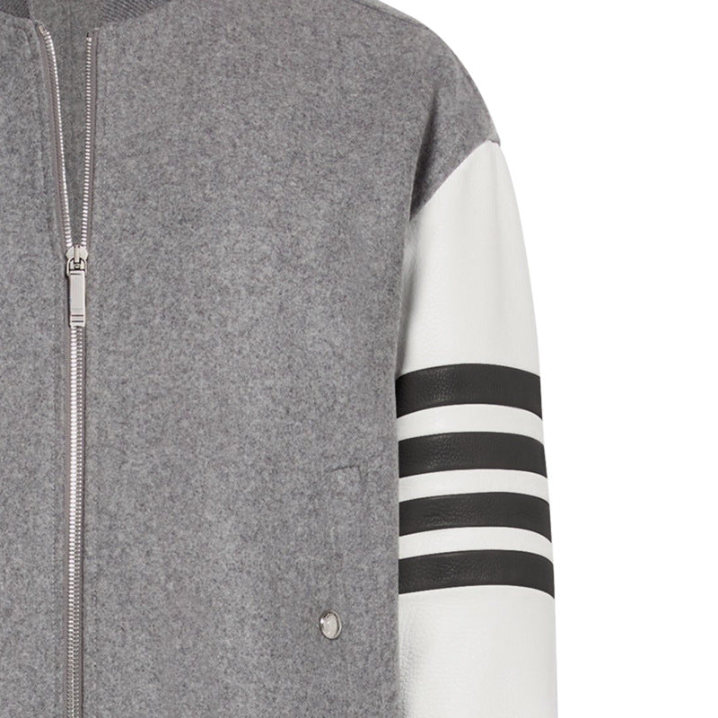 4 Bars Leather Jacket