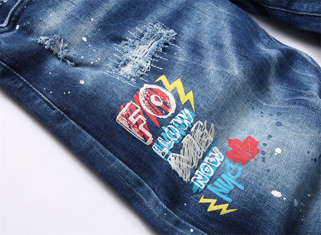 DSQ2 Short Jeans Ripped