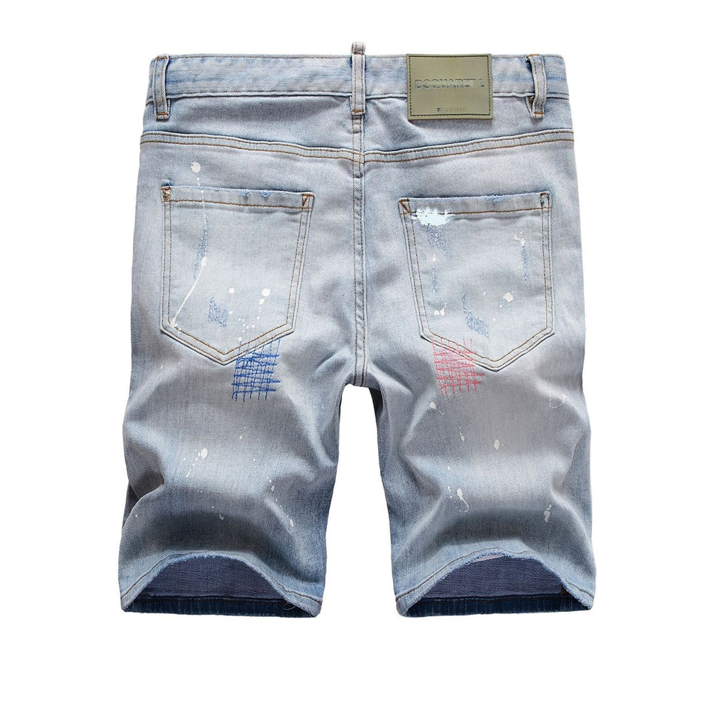 DSQ2 Short Jeans Ripped