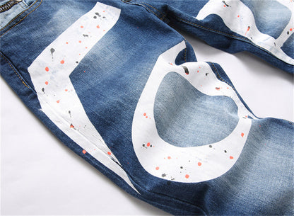 New Jeans Ripped LOGO PP