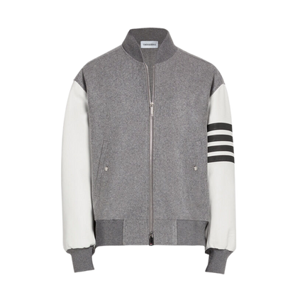 4 Bars Leather Jacket
