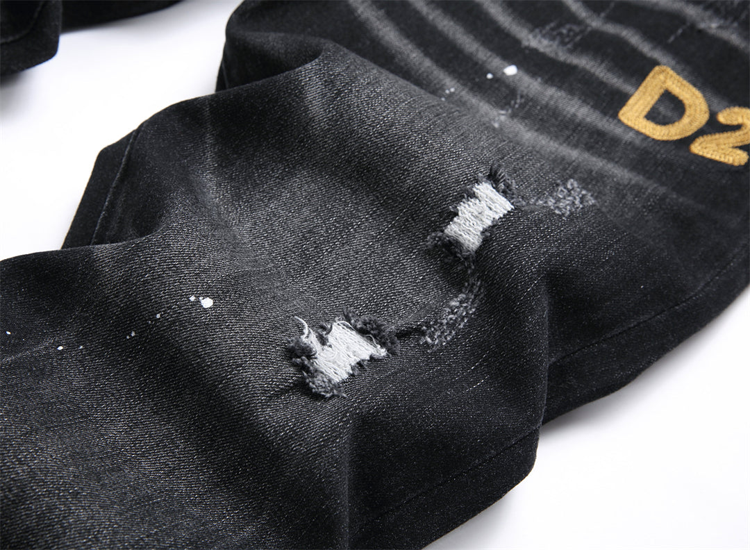 DSQ2 Jeans Ripped Black
