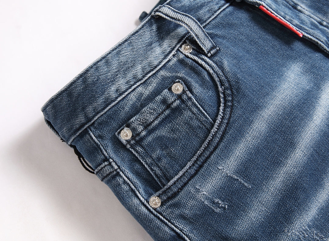 DSQ2 Short Jeans Ripped