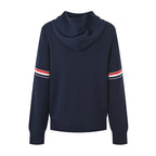 Women Knit Hooded Cardigan