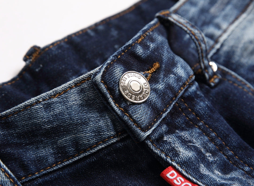 DSQ2 Short Jeans Ripped