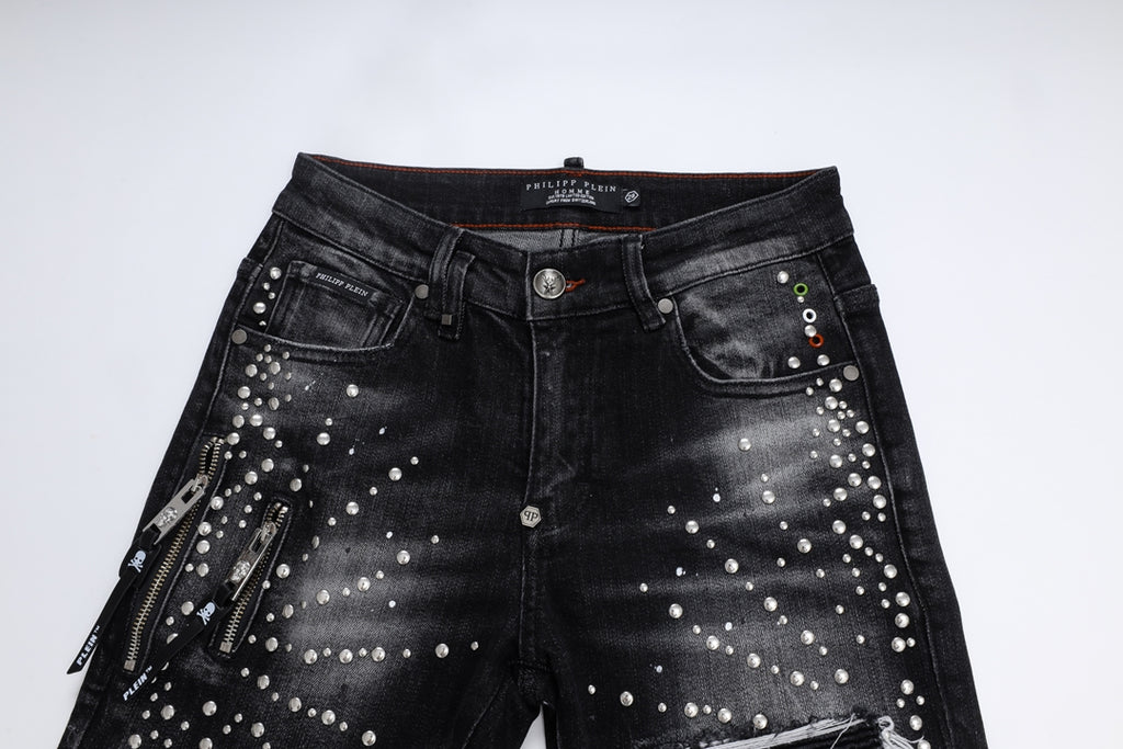 New Black Ripped Jeans