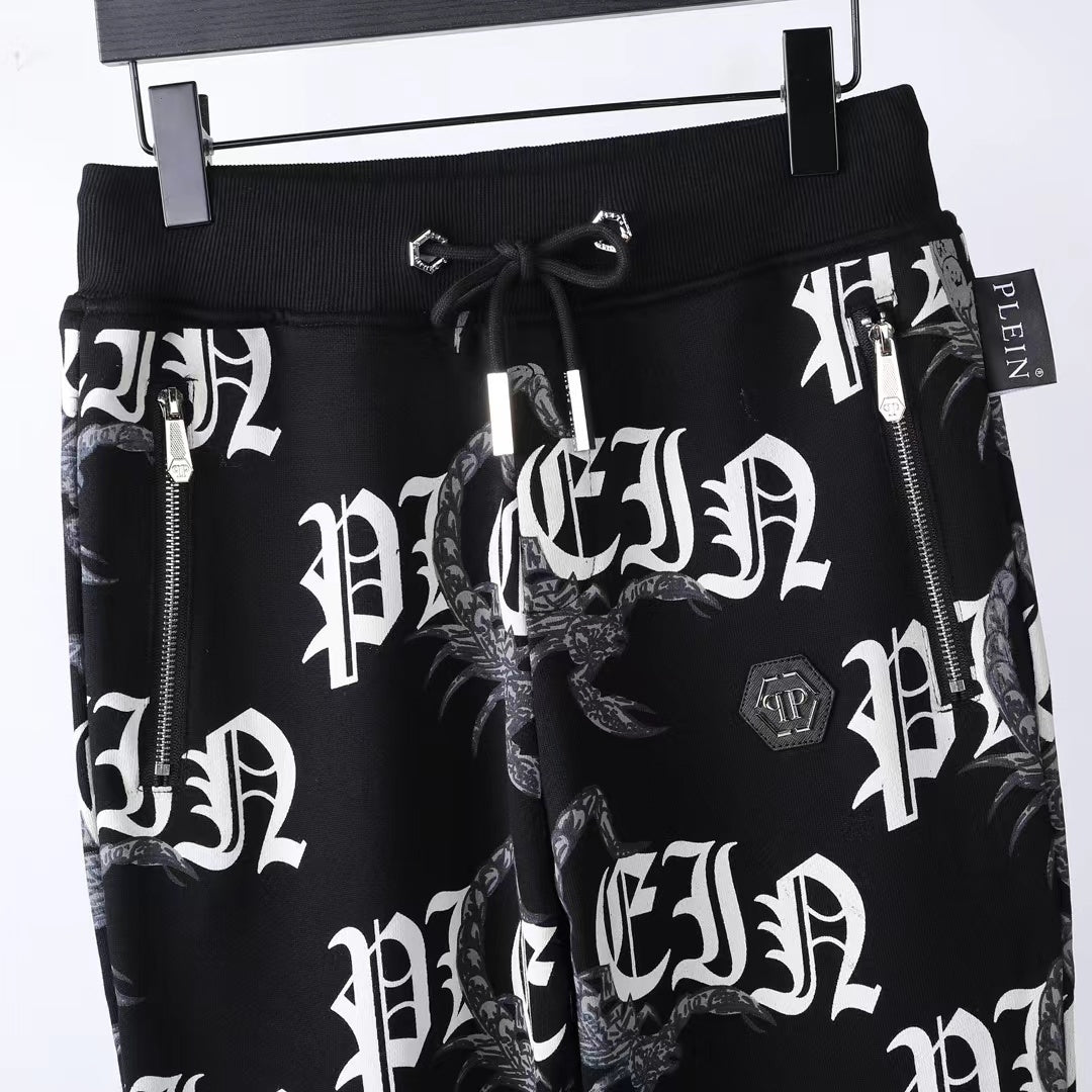 PP Letter Hoodie Jacket Suit