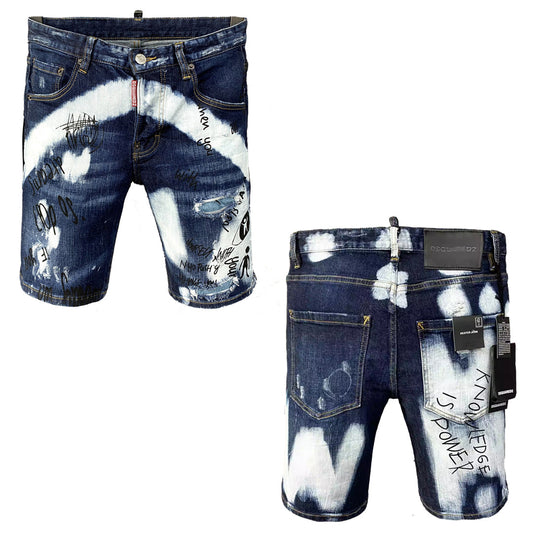 DSQ2 Short Jeans Ripped
