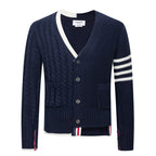 4 Bars Wool cardigan