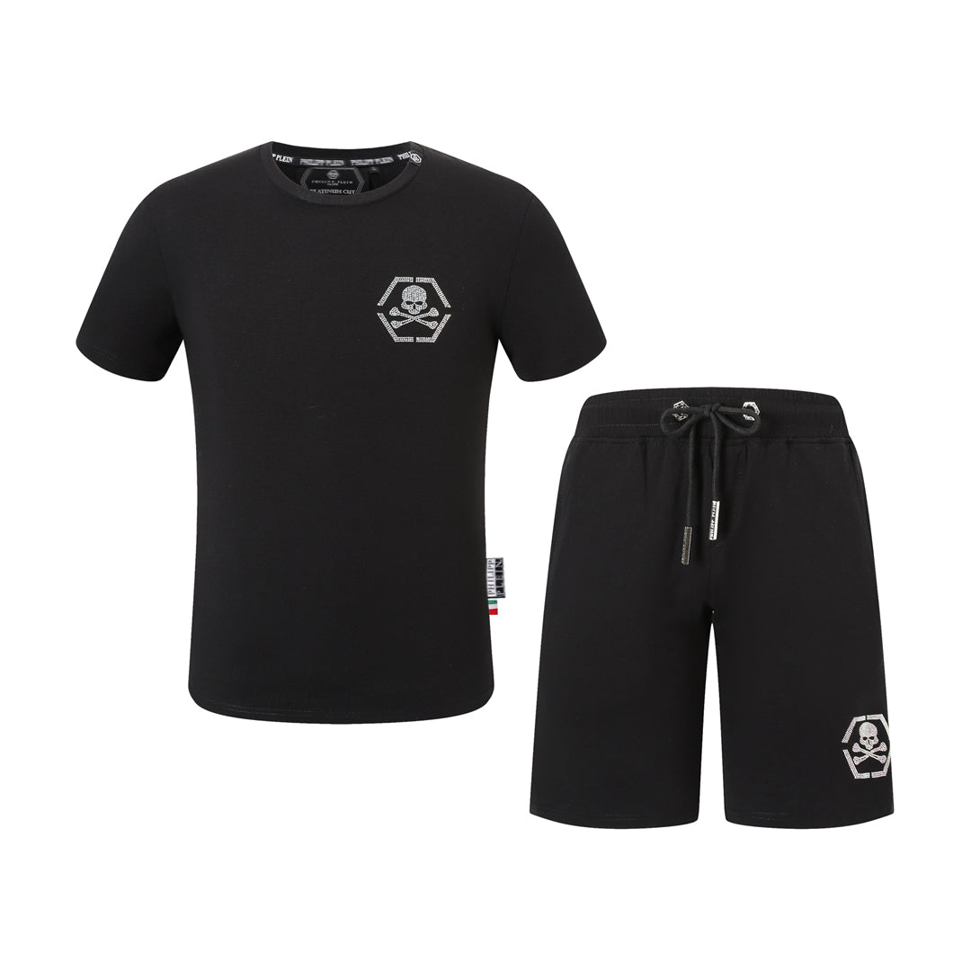 New T-shirt Shorts Suit