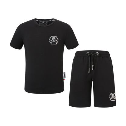 New T-shirt Shorts Suit
