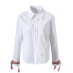 Women Color stripes Shirt