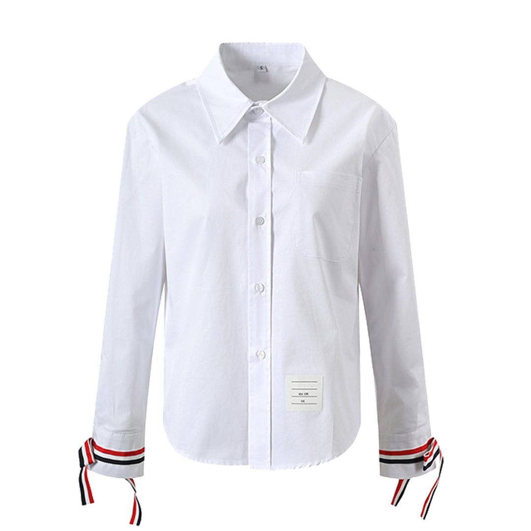 Women Color stripes Shirt