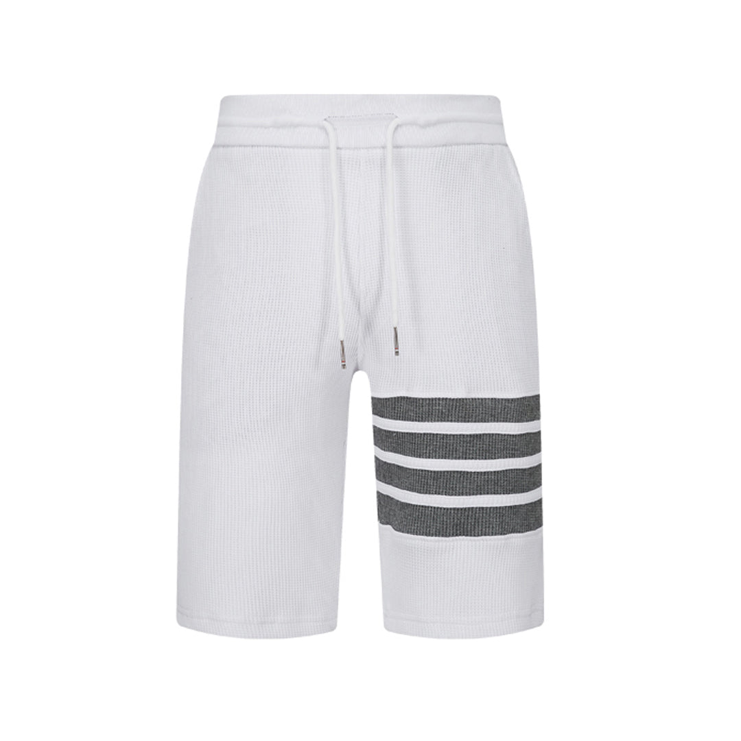 4 Bars Waffle Shorts