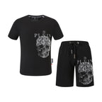 New T-shirt Shorts Suit