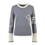 4 Bars Puppy sweater
