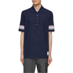 Double sleeve stripes Polo shirt