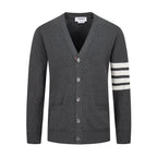 4 Bars Knit Cardigan