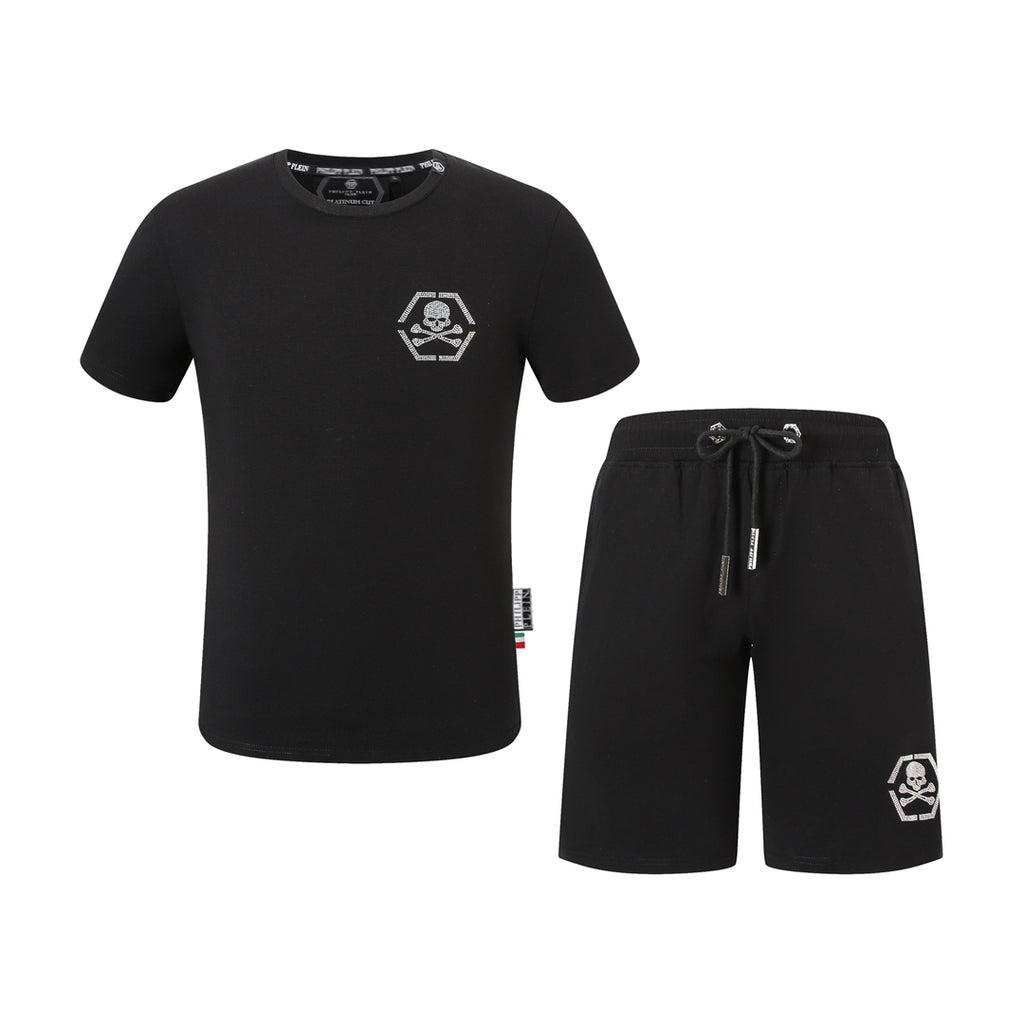 New T-shirt Shorts Suit