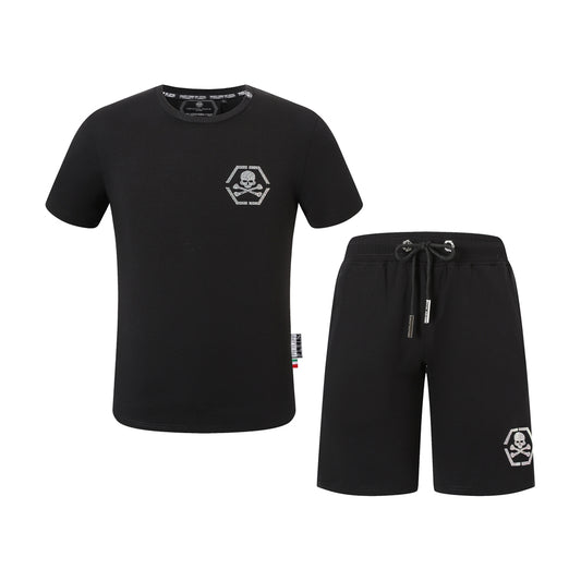 New T-shirt Shorts Suit