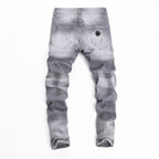 New Gray Ripped Jeans